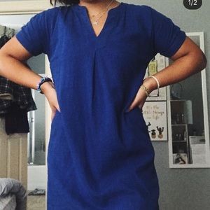 VINEYARD VINES blue mini dress